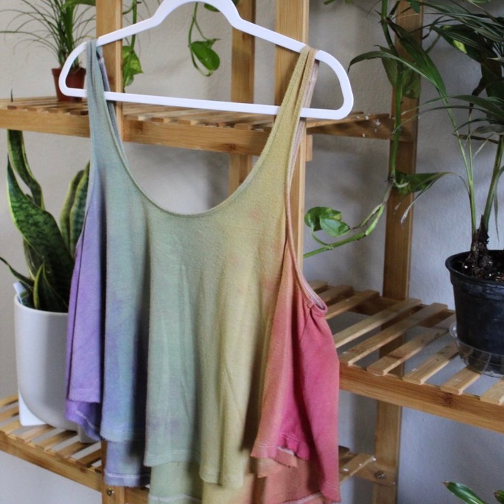 RAINBOW TIE DYE TANK TOP